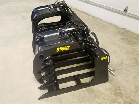 weld on skid steer grapple|best grapple for skid steer.